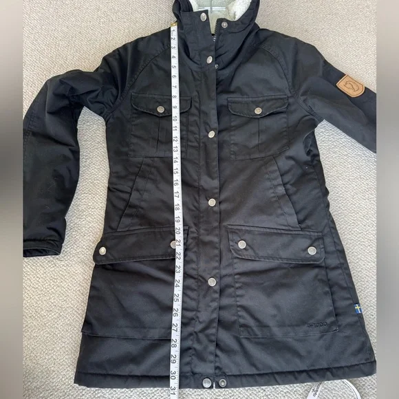 Fjallraven Greenland Winter Parka Women’s Size XXS Black - Picture 6 of 15